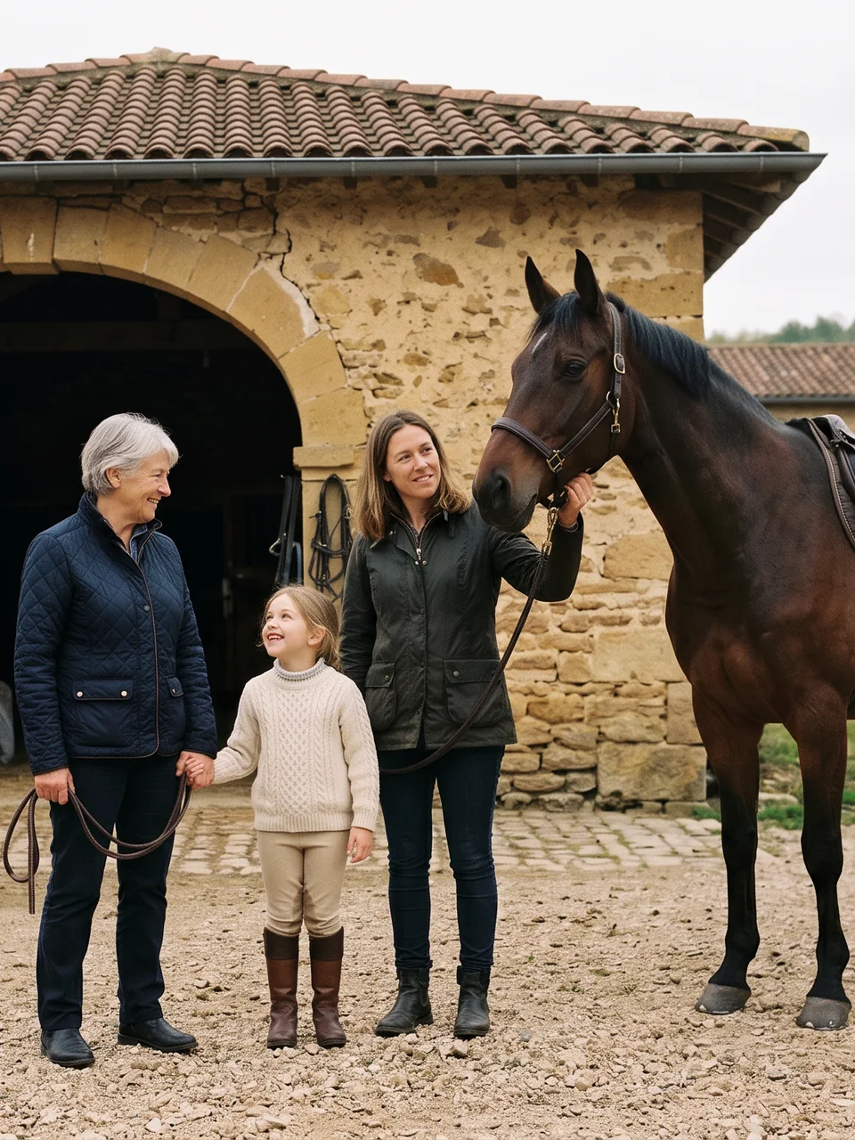 L'équipe, Les Attelages de la Bièvre, centre équestre à Saint-Hilaire-de-la-Côte