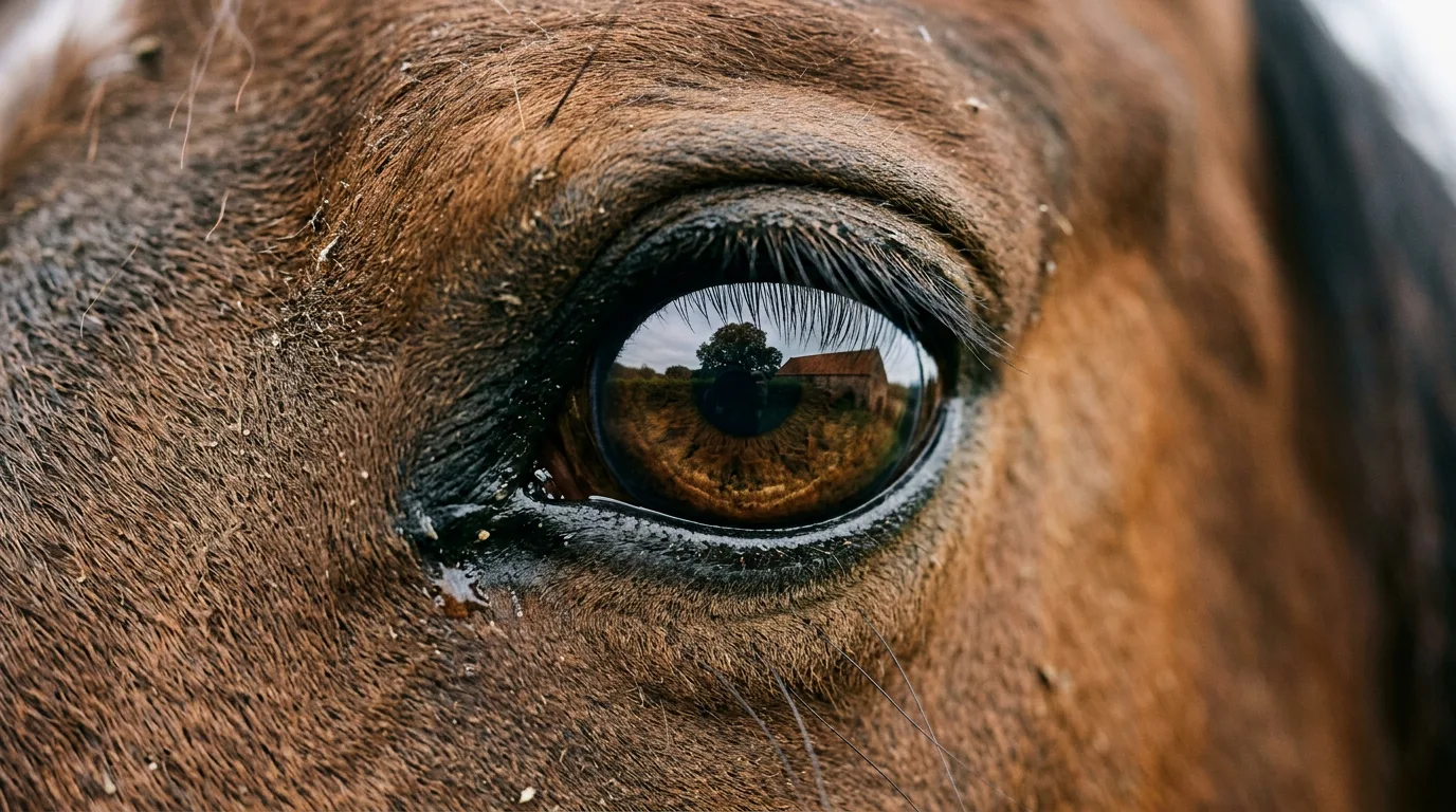 Un regard de cheval, Les Attelages de la Bièvre, Saint-Hilaire-de-la-Côte